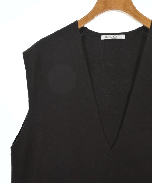 BEAUTY&YOUTH UNITED ARROWS（ビューティーアンドユースユナイテッドアローズ）ベスト 黒 サイズ:F レディース/2200670127078
