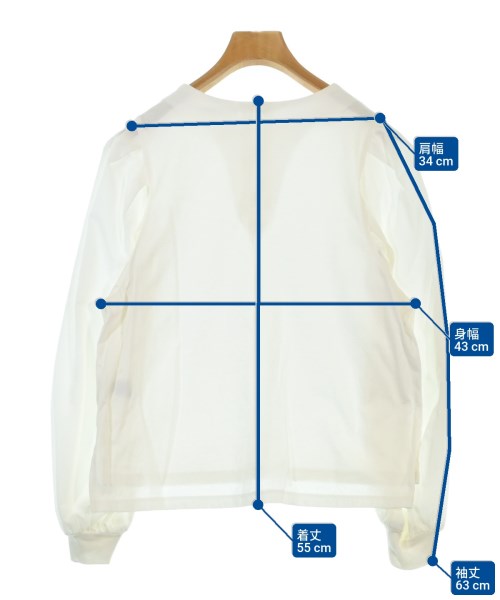 BEAUTY&YOUTH UNITED ARROWS（ビューティーアンドユースユナイテッドアローズ）Tシャツ・カットソー 白 サイズ:-(L位) レディース/2200670127108