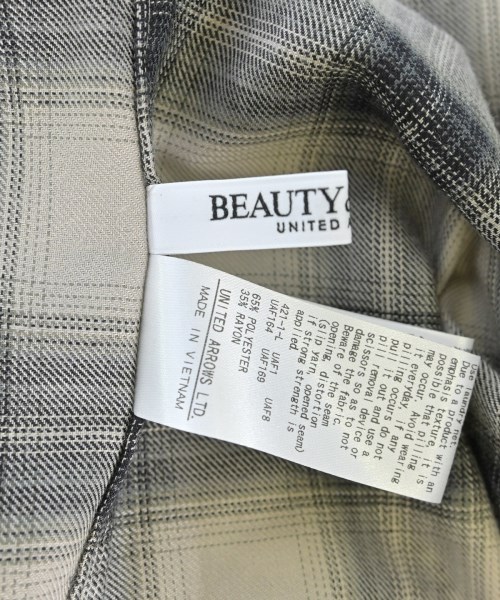 BEAUTY&YOUTH UNITED ARROWS（ビューティーアンドユースユナイテッドアローズ）カジュアルシャツ ベージュ サイズ:F レディース/2200670929108