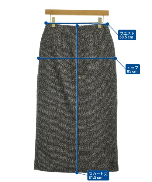 BEAUTY&YOUTH UNITED ARROWS（ビューティーアンドユースユナイテッドアローズ）ロング・マキシ丈スカート 黒 サイズ:M レディース/2200671171018