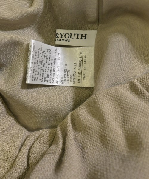 BEAUTY&YOUTH UNITED ARROWS（ビューティーアンドユースユナイテッドアローズ）ロング・マキシ丈スカート ベージュ サイズ:M レディース/2200674253087