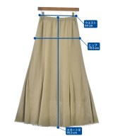 BEAUTY&YOUTH UNITED ARROWS（ビューティーアンドユースユナイテッドアローズ）ロング・マキシ丈スカート ベージュ サイズ:M レディース/2200674253087