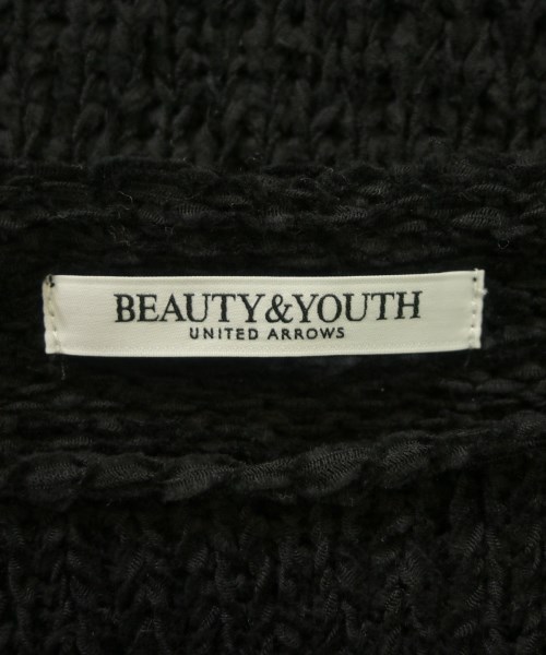 BEAUTY&YOUTH UNITED ARROWS（ビューティーアンドユースユナイテッドアローズ）ニット・セーター 黒 サイズ:F レディース/2200671341039