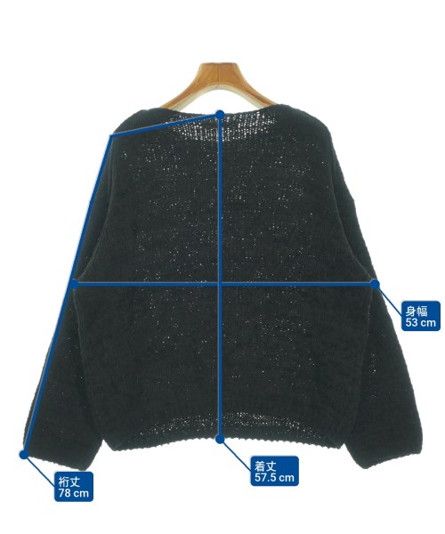 BEAUTY&YOUTH UNITED ARROWS（ビューティーアンドユースユナイテッドアローズ）ニット・セーター 黒 サイズ:F レディース/2200671341039