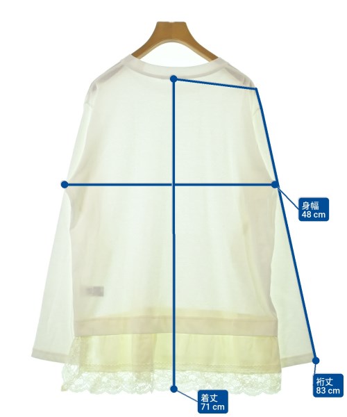 BEAUTY&YOUTH UNITED ARROWS（ビューティーアンドユースユナイテッドアローズ）Tシャツ・カットソー 白 サイズ:F レディース/2200667290013