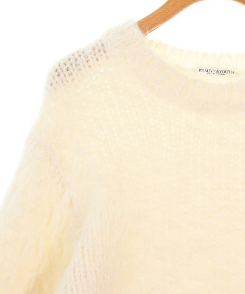 BEAUTY&YOUTH UNITED ARROWS（ビューティーアンドユースユナイテッドアローズ）ニット・セーター 白 サイズ:F レディース/2200671329020