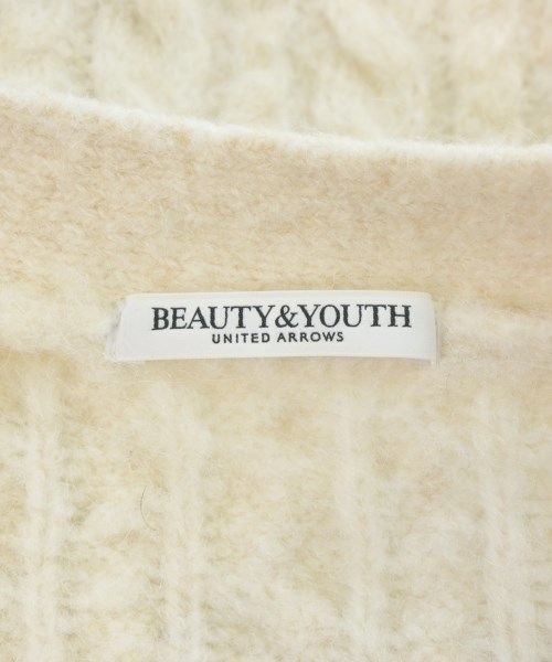 BEAUTY&YOUTH UNITED ARROWS（ビューティーアンドユースユナイテッドアローズ）カーディガン 白 サイズ:F レディース/2200671467043