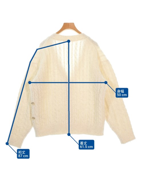 BEAUTY&YOUTH UNITED ARROWS（ビューティーアンドユースユナイテッドアローズ）カーディガン 白 サイズ:F レディース/2200671467043