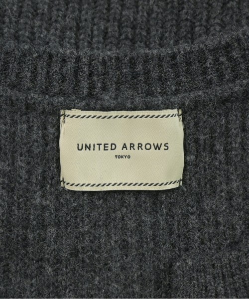 BEAUTY&YOUTH UNITED ARROWS（ビューティーアンドユースユナイテッドアローズ）ニット・セーター グレー サイズ:F レディース/2200671850050