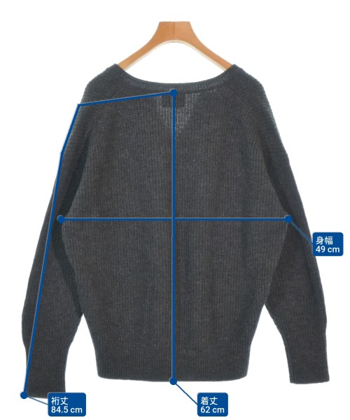 BEAUTY&YOUTH UNITED ARROWS（ビューティーアンドユースユナイテッドアローズ）ニット・セーター グレー サイズ:F レディース/2200671850050