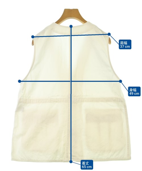 BEAUTY&YOUTH UNITED ARROWS（ビューティーアンドユースユナイテッドアローズ）ベスト 白 サイズ:F レディース/2200675404020