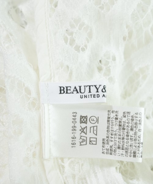 BEAUTY&YOUTH UNITED ARROWS（ビューティーアンドユースユナイテッドアローズ）ブラウス 白 サイズ:F(M位) レディース/2200675773027