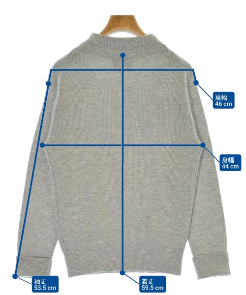 BEAUTY&YOUTH UNITED ARROWS（ビューティーアンドユースユナイテッドアローズ）ニット・セーター グレー サイズ:F レディース/2200672317071