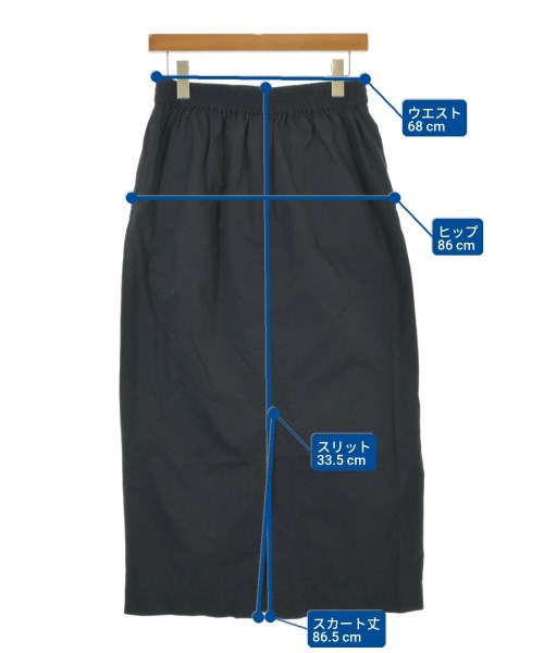 BEAUTY&YOUTH UNITED ARROWS（ビューティーアンドユースユナイテッドアローズ）ロング・マキシ丈スカート 黒 サイズ:M レディース/2200676288049