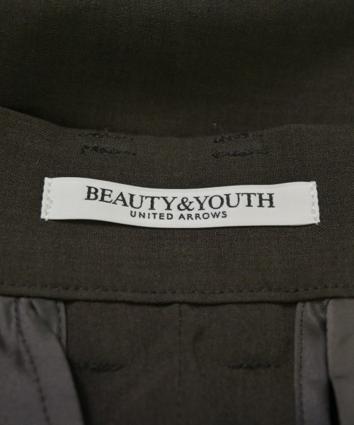 BEAUTY&YOUTH UNITED ARROWS（ビューティーアンドユースユナイテッドアローズ）スラックス 茶 サイズ:S レディース/2200675922029