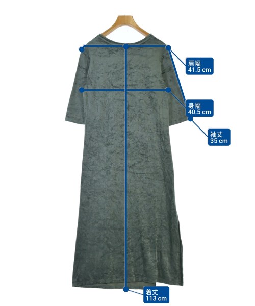 BEAUTY&YOUTH UNITED ARROWS（ビューティーアンドユースユナイテッドアローズ）ワンピース 緑 サイズ:F レディース/2200677262208