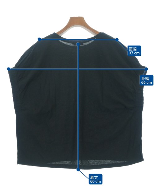 BEAUTY&YOUTH UNITED ARROWS（ビューティーアンドユースユナイテッドアローズ）Tシャツ・カットソー 黒 サイズ:F レディース/2200673246035