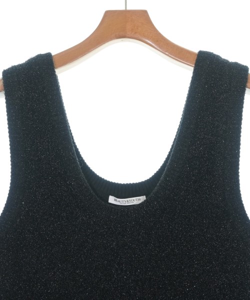 BEAUTY&YOUTH UNITED ARROWS（ビューティーアンドユースユナイテッドアローズ）ベスト 黒 サイズ:-(S位) レディース/2200673594013