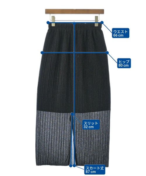 BEAUTY&YOUTH UNITED ARROWS（ビューティーアンドユースユナイテッドアローズ）ロング・マキシ丈スカート 黒 サイズ:S レディース/2200674726093