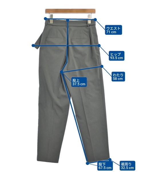 BEAUTY&YOUTH UNITED ARROWS（ビューティーアンドユースユナイテッドアローズ）スラックス グレー サイズ:M レディース/2200674907034