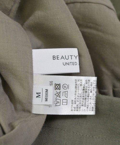 BEAUTY&YOUTH UNITED ARROWS（ビューティーアンドユースユナイテッドアローズ）ロング・マキシ丈スカート カーキ サイズ:M レディース/2200670974023
