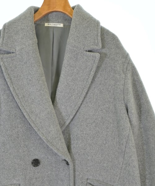 BEAUTY&YOUTH UNITED ARROWS（ビューティーアンドユースユナイテッドアローズ）チェスターコート グレー サイズ:M レディース/2200672184048