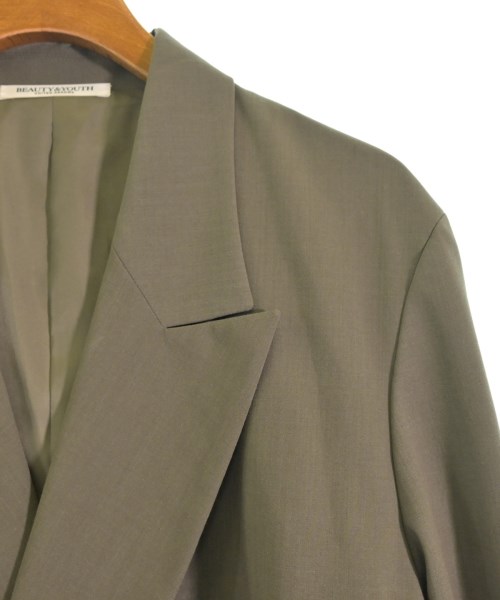BEAUTY&YOUTH UNITED ARROWS（ビューティーアンドユースユナイテッドアローズ）テーラードジャケット カーキ サイズ:S レディース/2200676487022