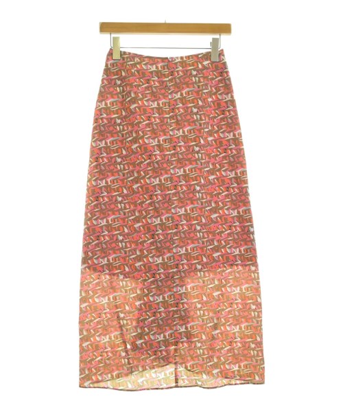 BEAUTY&YOUTH UNITED ARROWS（ビューティーアンドユースユナイテッドアローズ）ロング・マキシ丈スカート オレンジ サイズ:S レディース/2200672869181