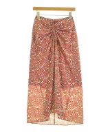 BEAUTY&YOUTH UNITED ARROWS（ビューティーアンドユースユナイテッドアローズ）ロング・マキシ丈スカート オレンジ サイズ:S レディース/2200672869181