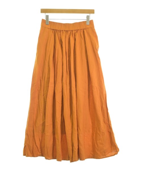 BEAUTY&YOUTH UNITED ARROWS（ビューティーアンドユースユナイテッドアローズ）ロング・マキシ丈スカート オレンジ サイズ:L レディース/2200673882189