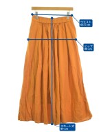 BEAUTY&YOUTH UNITED ARROWS（ビューティーアンドユースユナイテッドアローズ）ロング・マキシ丈スカート オレンジ サイズ:L レディース/2200673882189