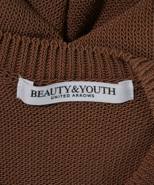 BEAUTY&YOUTH UNITED ARROWS（ビューティーアンドユースユナイテッドアローズ）ニット・セーター 茶 サイズ:F レディース/2200678784044