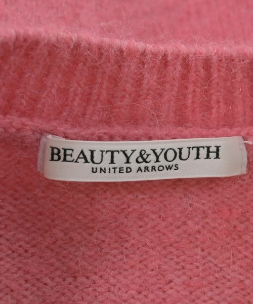 BEAUTY&YOUTH UNITED ARROWS（ビューティーアンドユースユナイテッドアローズ）ニット・セーター ピンク サイズ:F レディース/2200676378030