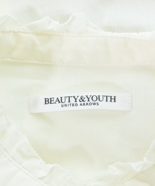 BEAUTY&YOUTH UNITED ARROWS（ビューティーアンドユースユナイテッドアローズ）ブラウス 白 サイズ:F レディース/2200674840027