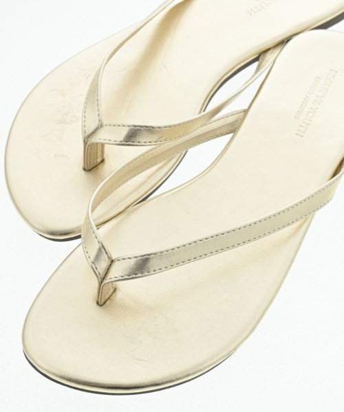 BEAUTY&YOUTH UNITED ARROWS（ビューティーアンドユースユナイテッドアローズ）サンダル ゴールド サイズ:EU36(22.5cm位) レディース/2200676321159