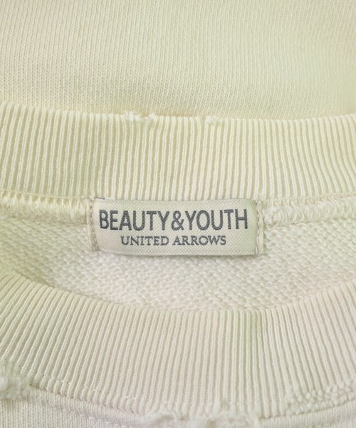 BEAUTY&YOUTH UNITED ARROWS（ビューティーアンドユースユナイテッドアローズ）スウェット 白 サイズ:M レディース/2200679621010