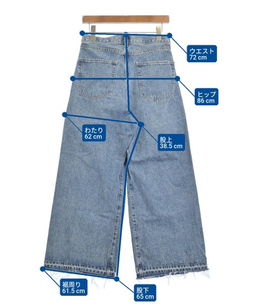 BEAUTY&YOUTH UNITED ARROWS（ビューティーアンドユースユナイテッドアローズ）デニムパンツ 青 サイズ:M レディース/2200674681149