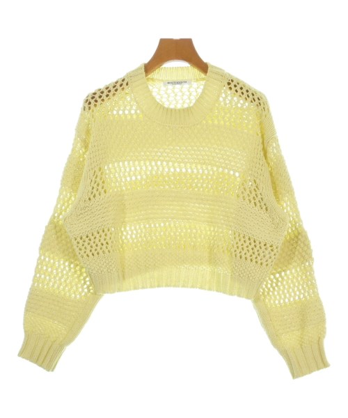 BEAUTY&YOUTH UNITED ARROWS(ビューティーアンドユースユナイテットアローズ)ニット・セーター 黄 サイズ:F/2200675281102