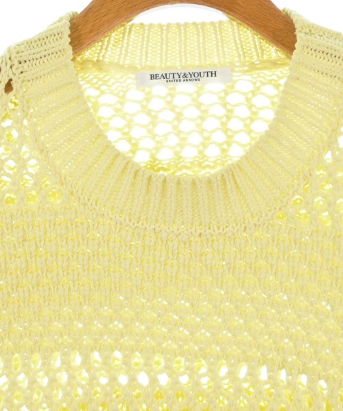BEAUTY&YOUTH UNITED ARROWS（ビューティーアンドユースユナイテッドアローズ）ニット・セーター 黄 サイズ:F レディース/2200675281102