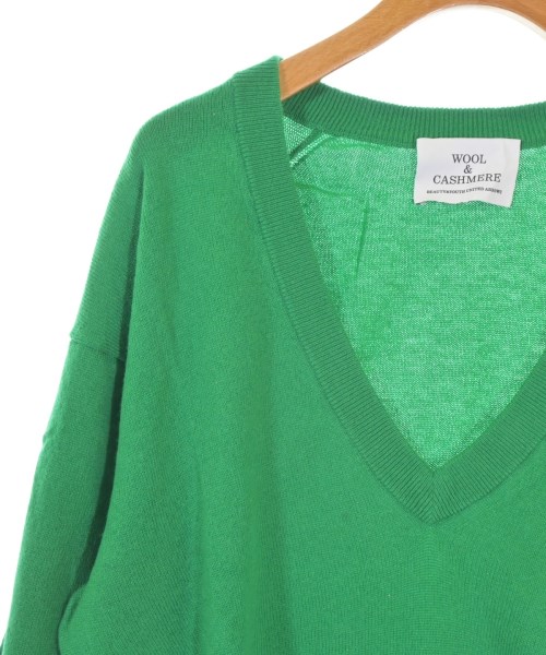 BEAUTY&YOUTH UNITED ARROWS（ビューティーアンドユースユナイテッドアローズ）ニット・セーター 緑 サイズ:F レディース/2200674874190