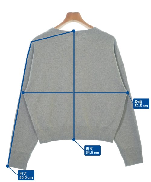 BEAUTY&YOUTH UNITED ARROWS（ビューティーアンドユースユナイテッドアローズ）ニット・セーター グレー サイズ:F レディース/2200676693010