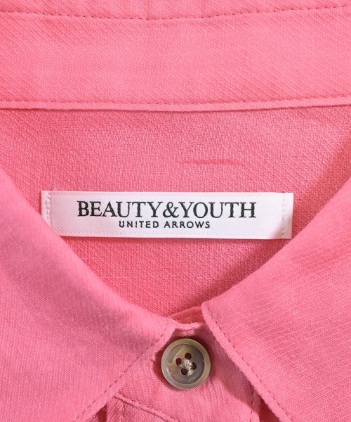 BEAUTY&YOUTH UNITED ARROWS（ビューティーアンドユースユナイテッドアローズ）カジュアルシャツ ピンク サイズ:F レディース/2200676736069