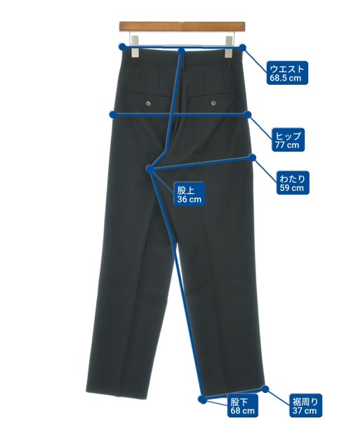 BEAUTY&YOUTH UNITED ARROWS（ビューティーアンドユースユナイテッドアローズ）スラックス 黒 サイズ:S レディース/2200672928017