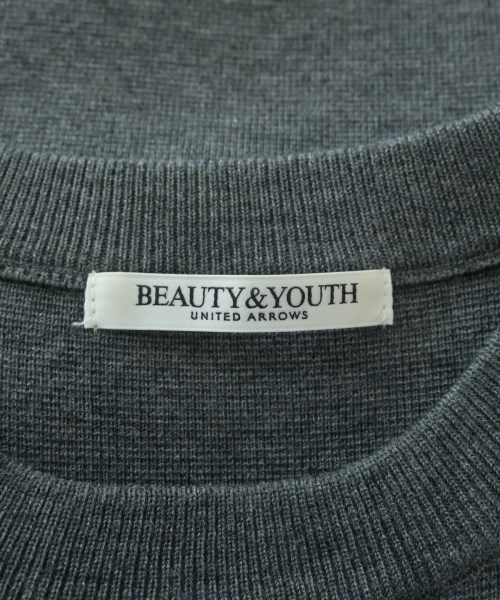 BEAUTY&YOUTH UNITED ARROWS（ビューティーアンドユースユナイテッドアローズ）ニット・セーター グレー サイズ:F レディース/2200672928031