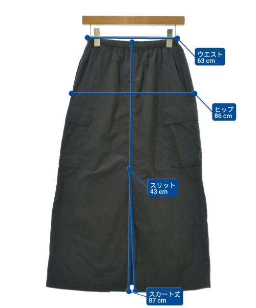 BEAUTY&YOUTH UNITED ARROWS（ビューティーアンドユースユナイテッドアローズ）ロング・マキシ丈スカート 黒 サイズ:S レディース/2200675851015