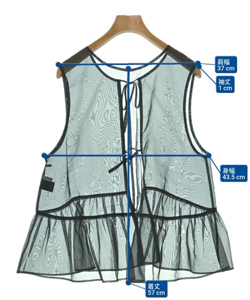 BEAUTY&YOUTH UNITED ARROWS（ビューティーアンドユースユナイテッドアローズ）ベスト 黒 サイズ:F レディース/2200675851220