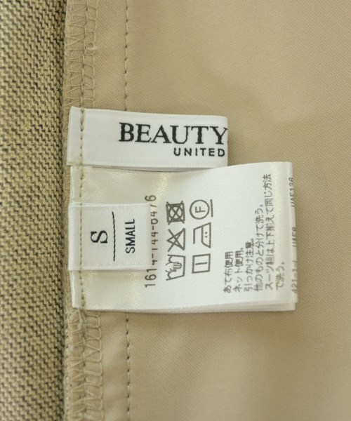 BEAUTY&YOUTH UNITED ARROWS（ビューティーアンドユースユナイテッドアローズ）スラックス ベージュ サイズ:S レディース/2200680344038