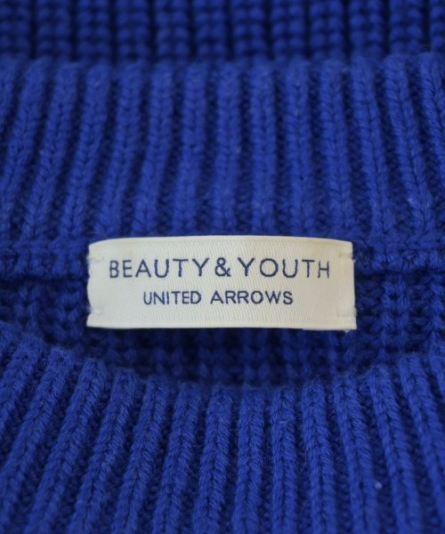 BEAUTY&YOUTH UNITED ARROWS（ビューティーアンドユースユナイテッドアローズ）ニット・セーター 青 サイズ:-(S位) レディース/2200680389039