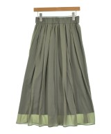 BEAUTY&YOUTH UNITED ARROWS（ビューティーアンドユースユナイテッドアローズ）ロング・マキシ丈スカート カーキ サイズ:-(M位) レディース/2200675276023