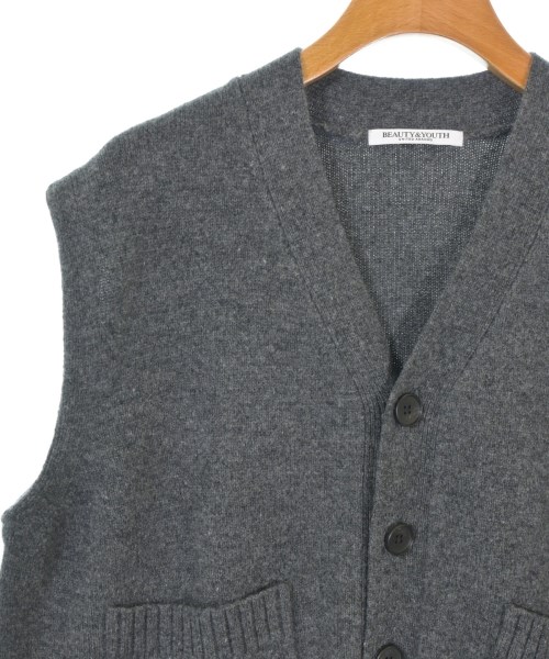 BEAUTY&YOUTH UNITED ARROWS（ビューティーアンドユースユナイテッドアローズ）ベスト グレー サイズ:F レディース/2200675276054